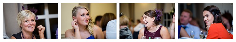 Reportage shots from the speeches at this Kent Wedding