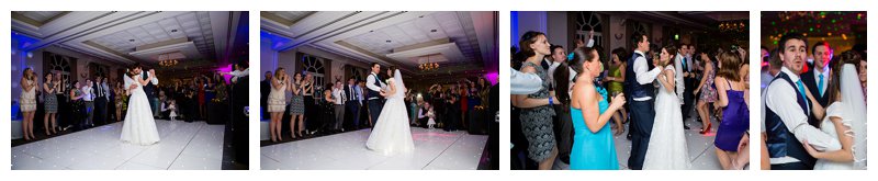 Relaxed first dance wedding photography