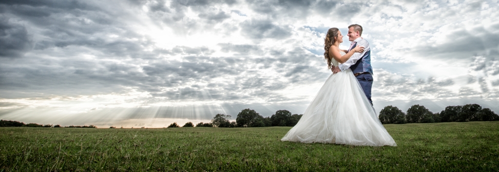 Kent Wedding Photographer Preston Court Crepuscular Rays