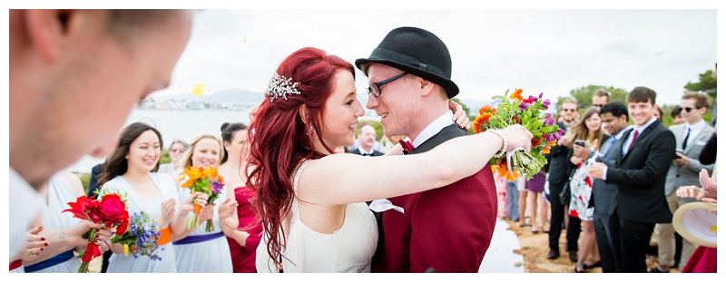 Destination Wedding Photographer Ibiza first kiss